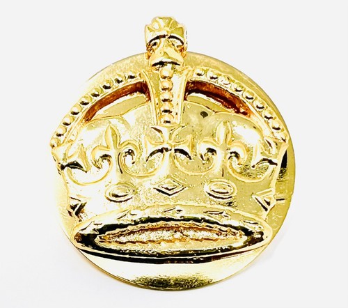 Badge metal crown - crown, shank