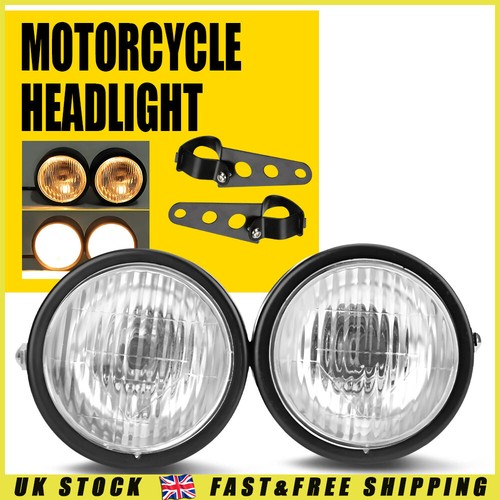 Pair motorbike headlight - pair,