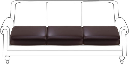 Leather couch cushion - leather,