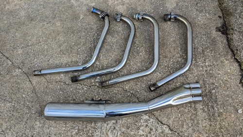 Suzuki gs850 exhaust system - gs850,