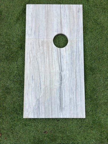 Greek marble worktop sink cut - marble,