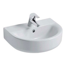 Ideal Standard Concept Arc 450mm Cloakroom Basin With Overflow - White - E796601