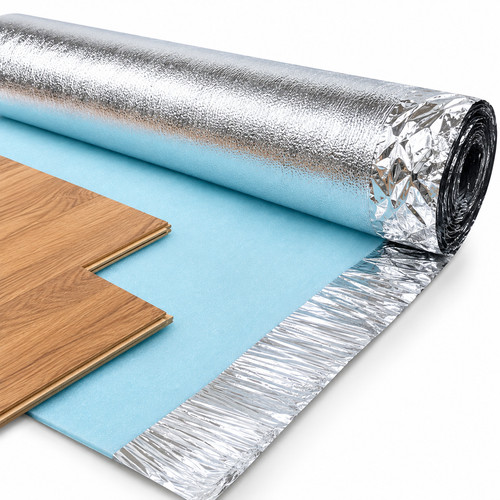 15m 3mm silver acoustic foil - 15m²,