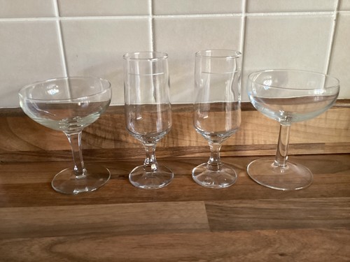 Vintage retro pub glass - 2,