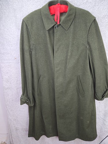 Vintage baur loden overcoat - loden,