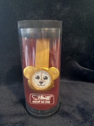 Steiff wrist watch teddy head - wrist,