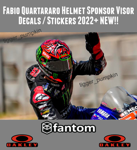 Visor decals stickers for - visor,