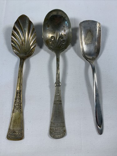 Antique silverplated set 3 - silverplated, of