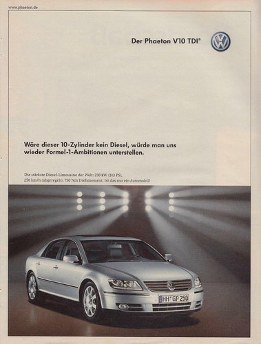 Volkswagen phaeton v10 - vw,