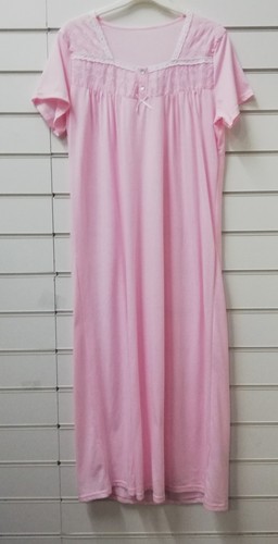 Damart ladies pink long jersey - damart,