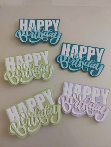 Happy birthday metal cutting - birthday,