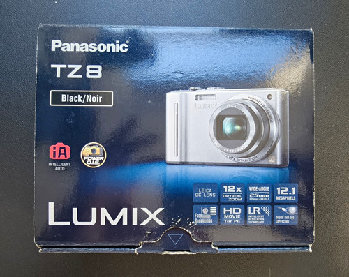 Panasonic lumix dmc tz8 - dmc-tz8, 12.1mp