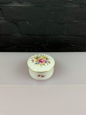 Royal Worcester Large Trinket Box Bournemouth 10.5 cm Wide x 5.5 cm High