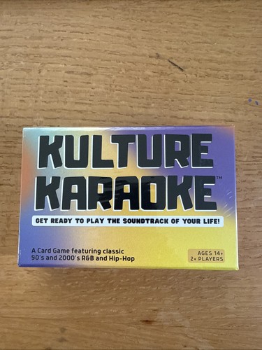 Kulture karaoke card - karaoke, game