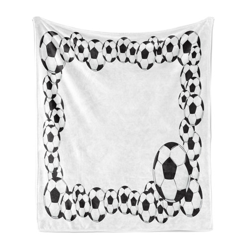 Soccer soft flannel - soccer,