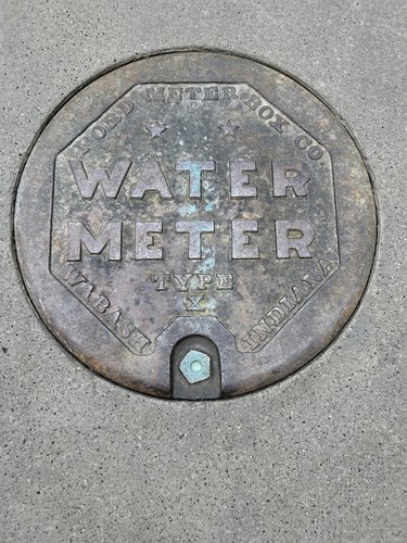 Vintage ford meter box - box, co