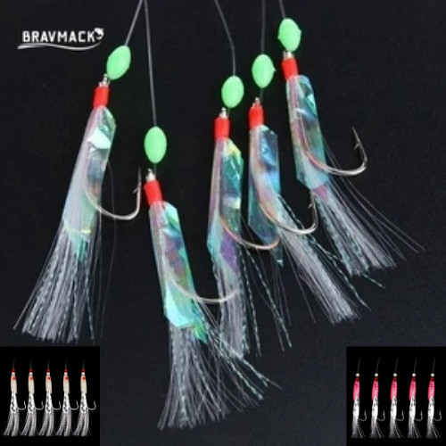 Pack mackerel feathers sea - 5,