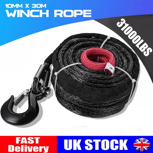 31000lbs winch rope 10mm x30m - 31000lbs,