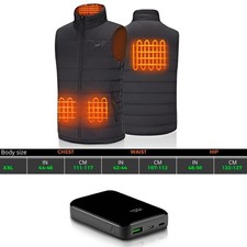 Heated Vest Jacket Unisex with