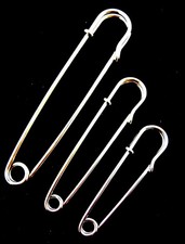 Steel kilt pins for - for, shawls