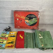 Escalado Vintage Chad Valley Horse Racing Game Complete 1950s