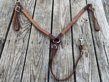 Weaver pink boot stitched