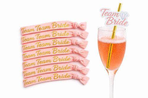 Team bride hen party set - team,