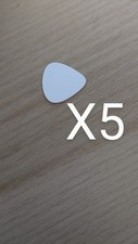 Guitar Pics Plectrums White 5