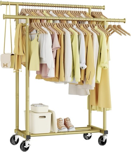 Double rods clothes - clothes, rack