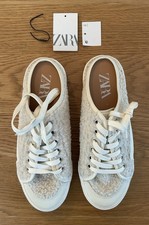 Zara Faux Shearling Mule