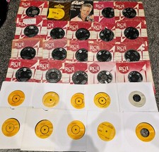 Elvis Presley Singles  selection of 30 X Black and Orange labels, Old Gold 