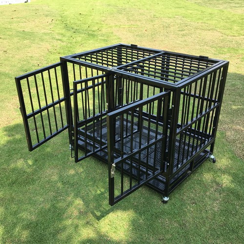 Heavy duty dog cage - duty,