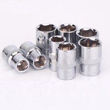 20pc 1/4 Short Sleeve 8-32mm Big fly Hexagonal Ratchet Socket Wrench Set