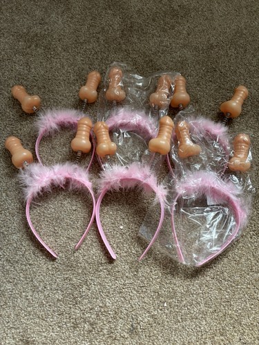 Bridesmaid willy headband - bridesmaid, hen
