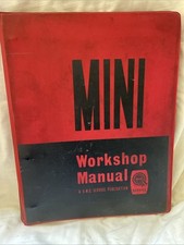 MINI Range Car Workshop Manual
