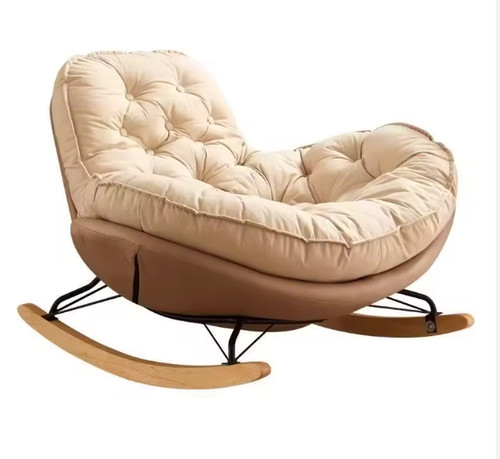 Large modern steel rocking - modern,
