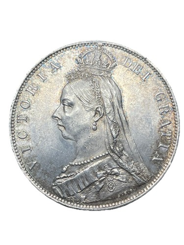 1889 half crown - crown, queen