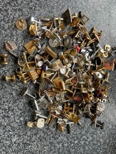 Joblot Cufflinks All Single Modern & Vintige Used Condition
