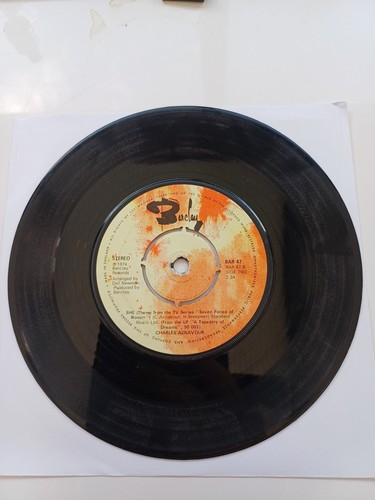 Charles aznavour she vg - ,
