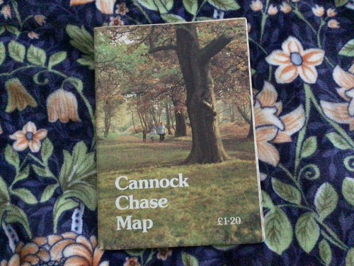 Cannock chase map booklet - chase,