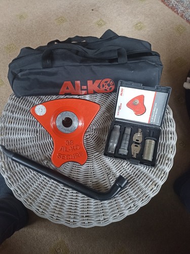 Alko caravan wheel lock kit - caravan,