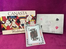 Vintage Dish  King of Spades Rummy Bridge Whist Canasta & Canasta Game  ,+ Box