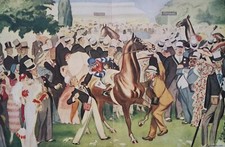 Rake at the Horse Racing. 1934