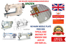 NO MARK NEEDLE PLATE FEED DOG