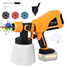 Brushless Paint Sprayer Spray Gun Airless Handheld For Dewalt Battery