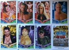 SLAM ATTAX MAYHEM WWE Wrestling Series BASE CARDS Nos 60-224 Pick / Choose