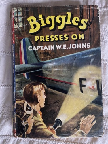 Biggles presses captain - on, by