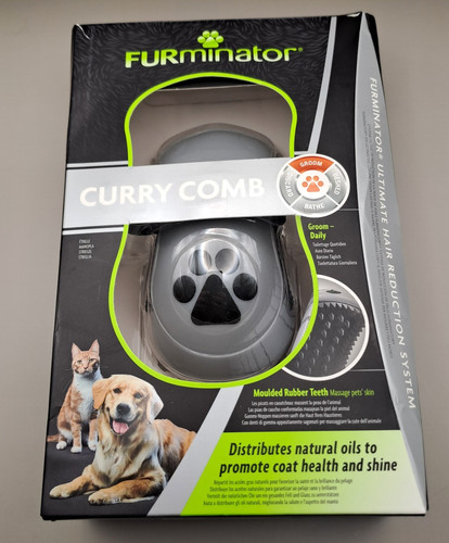 Furminator dog curry comb - dog,