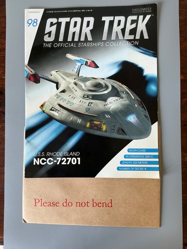 Star trek magazine only - star,