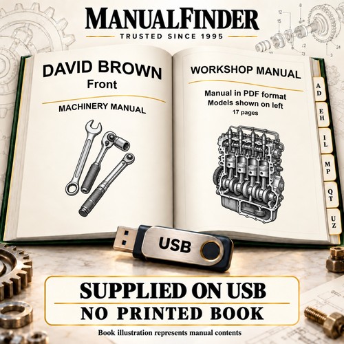 David brown front loader - david,